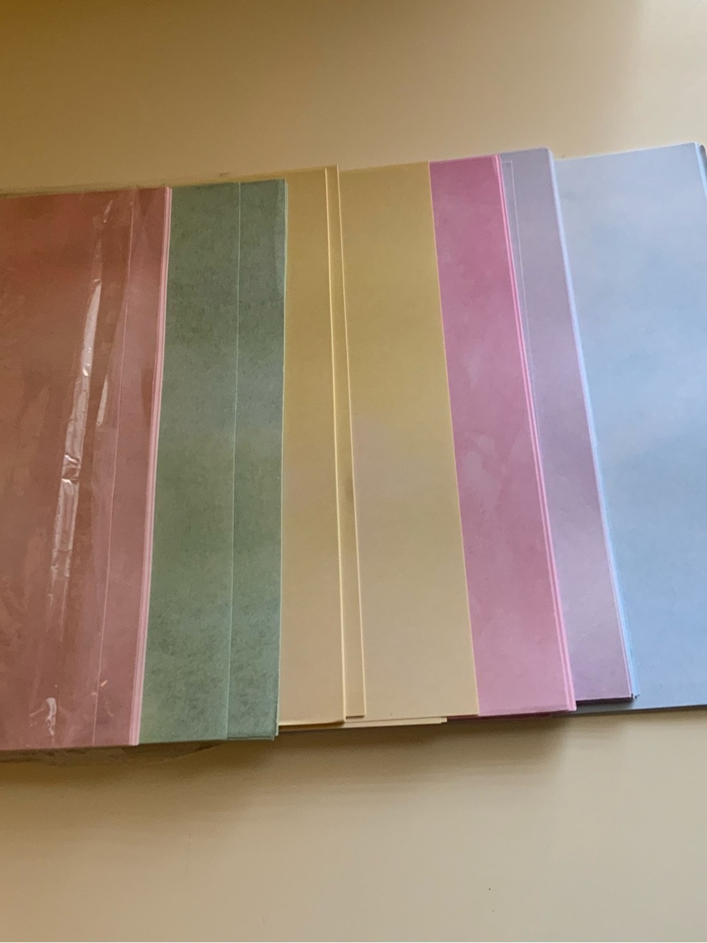 Gift Boutique 120 Pack Watercolor Decorative Paper 6 Assorted Designs Stationery